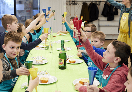 Verjaardagsfeestje in Ukkel